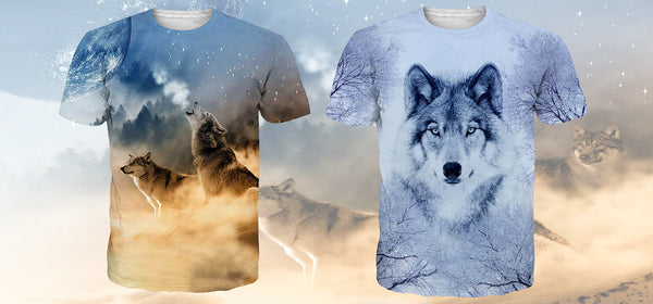 2024 Funny Wolf T Shirts for Wolf Lovers