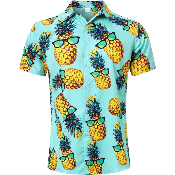 Sunglasses Pineapple Novelty Hawaiian Shirt