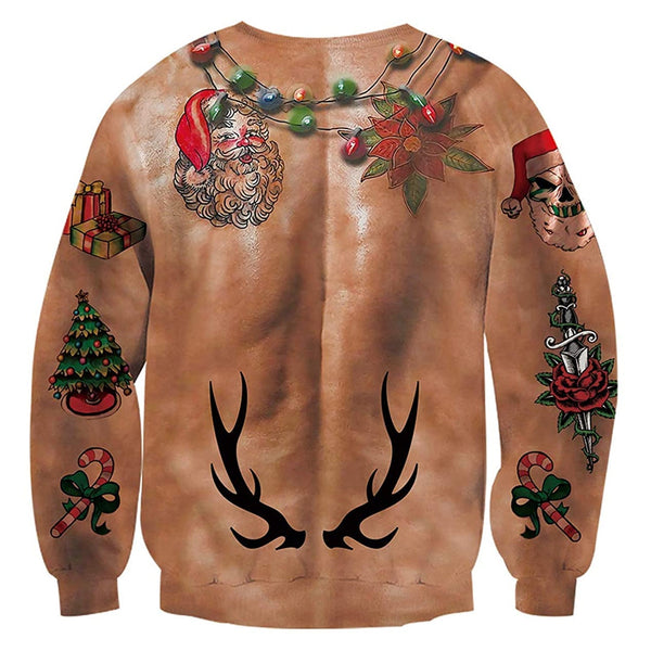 Naked Bulb Ugly Christmas Sweater
