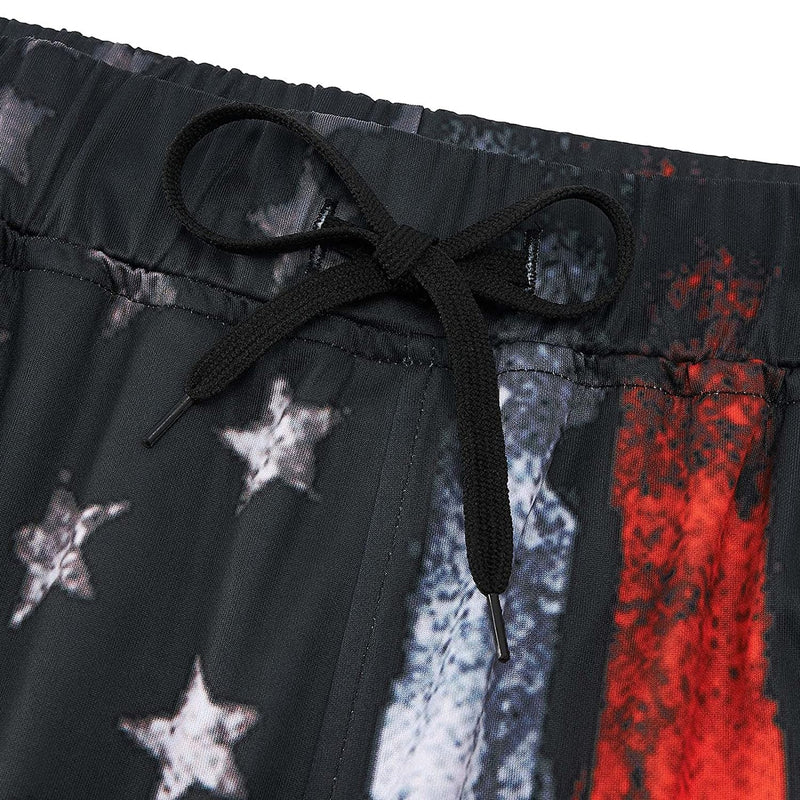 Black American Flag Funny Sweatpants