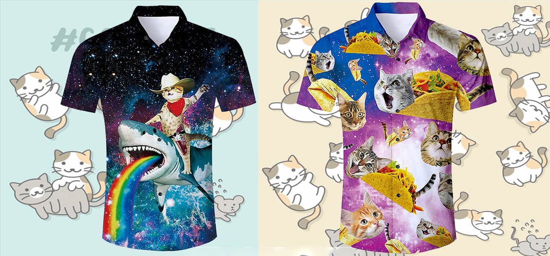 2026 Best Funny Cat Hawaiian Shirts