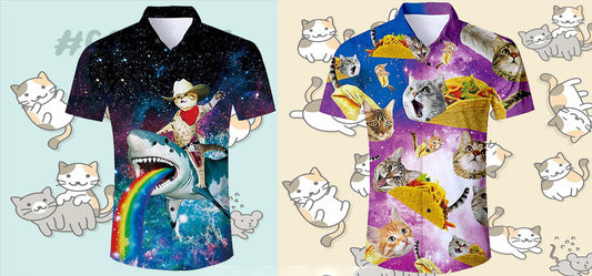 2026 Best Funny Cat Hawaiian Shirts