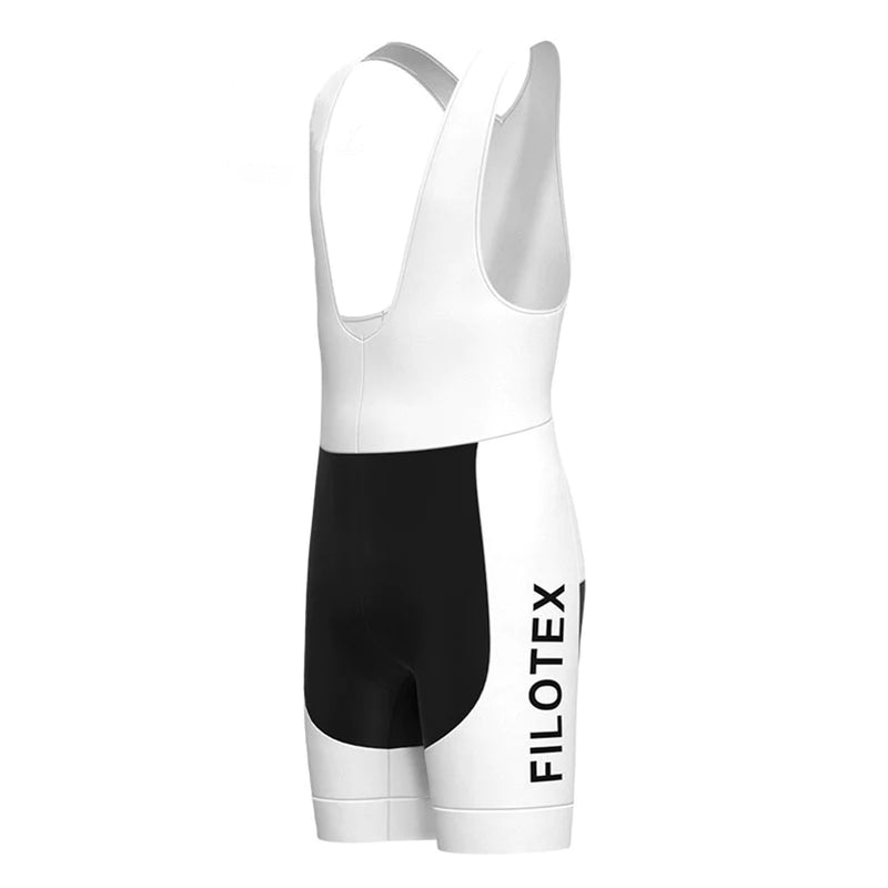 Filotex White Vintage Short Sleeve Cycling Jersey Matching Set