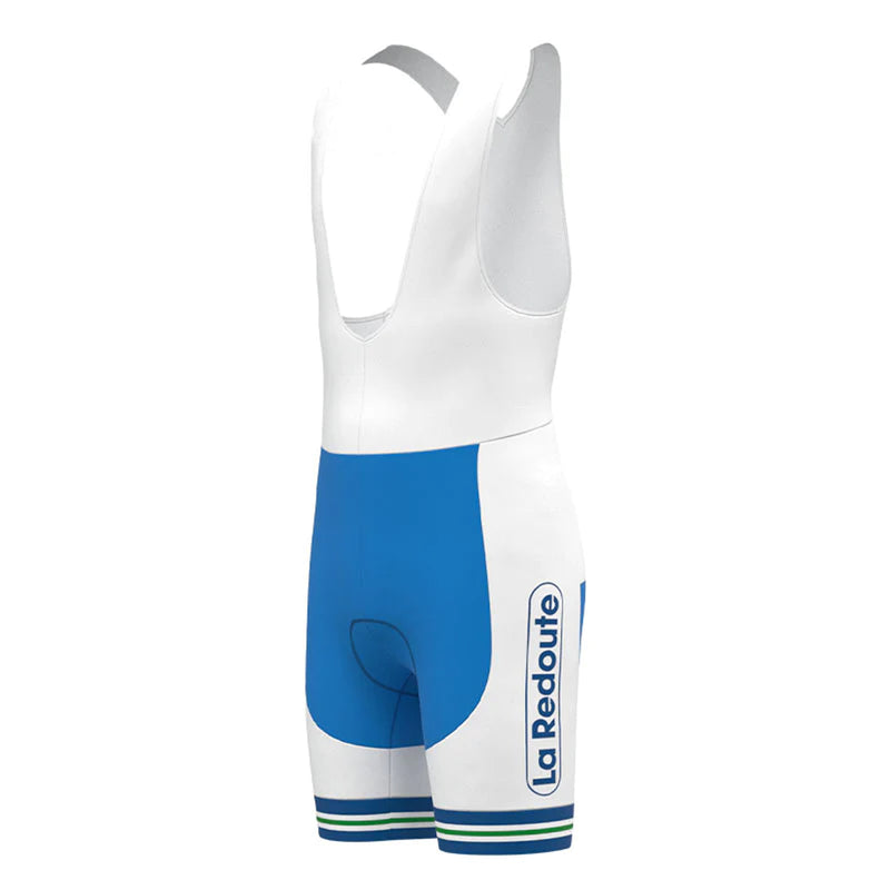 La Redoute Blue Vintage Cycling Bib Shorts