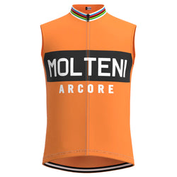 Molteni Orange Retro MTB Cycling Vest