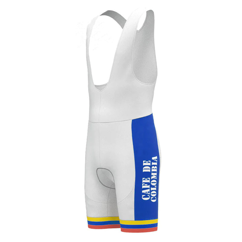 Cafe De Colombia Vintage Short Sleeve Cycling Jersey Matching Set