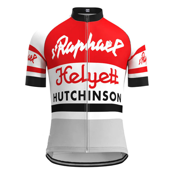 Helyett Red Vintage Short Sleeve Cycling Jersey Matching Set