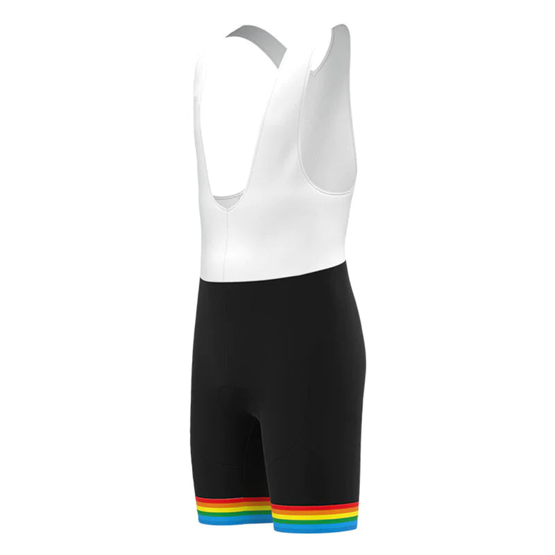 C&A Black Retro Cycling Bib Shorts