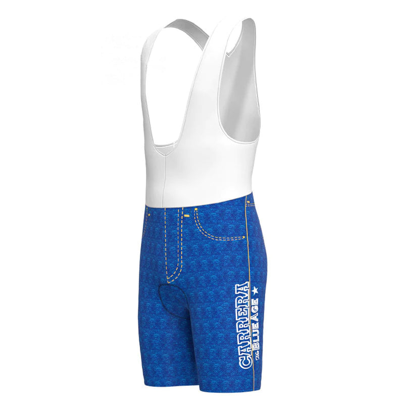CARRERA White Vintage Short Sleeve Cycling Jersey Matching Set