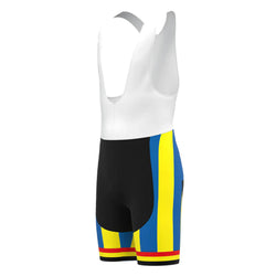 IJsboerke Blue Retro Cycling Bib Shorts