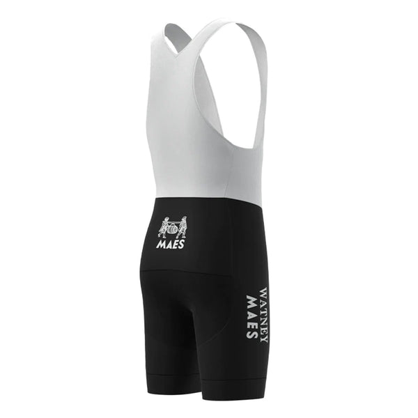 Watney Maes Black Vintage Cycling Bib Shorts