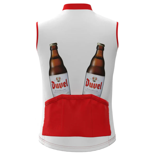 Beer Duvel Red Retro MTB Cycling Vest