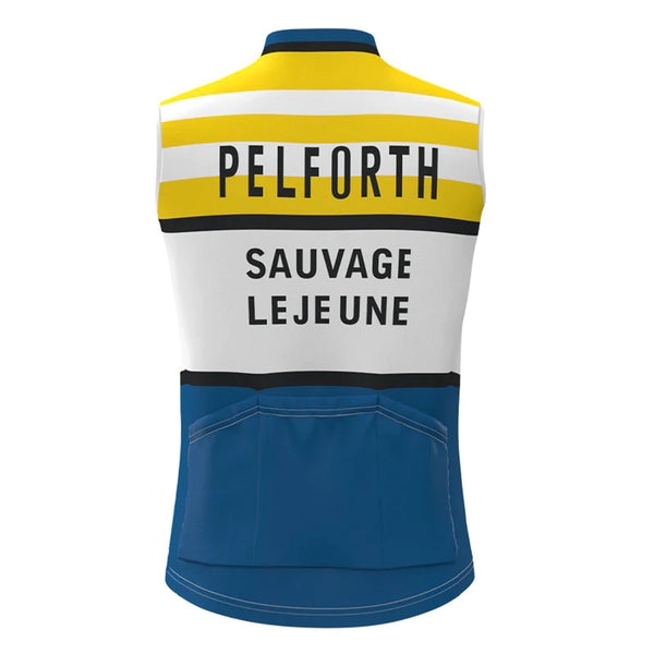 Pelforth Sauvage Lejeune Retro MTB Cycling Vest