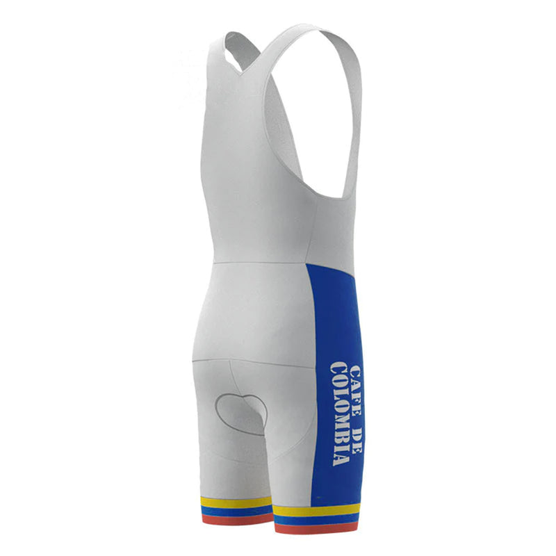 Cafe De Colombia Vintage Short Sleeve Cycling Jersey Matching Set