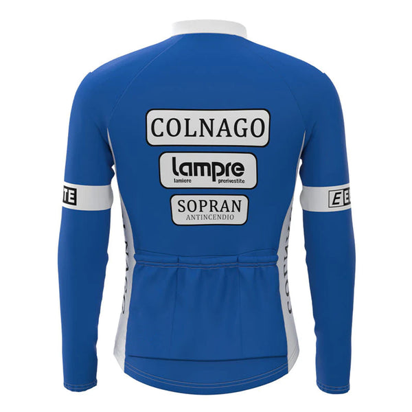 Maillot De Cyclisme Rétro SMS Santini Colnago Lampre Panaria - Taille M, Fabriqué En Italie, Occasion.