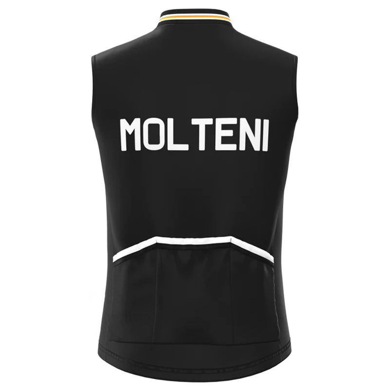 MOLTENI Black Retro MTB Cycling Vest