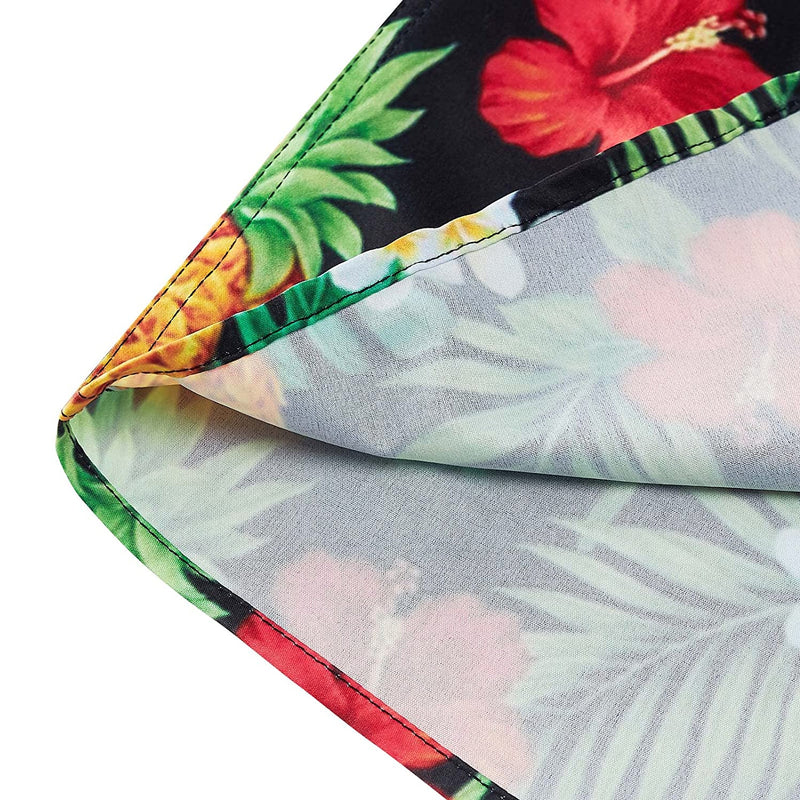 Pineapple Floral Funny Hawaiian Shirt