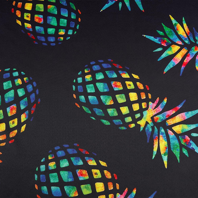 Pineapple Black Funny Hawaiian Shirt