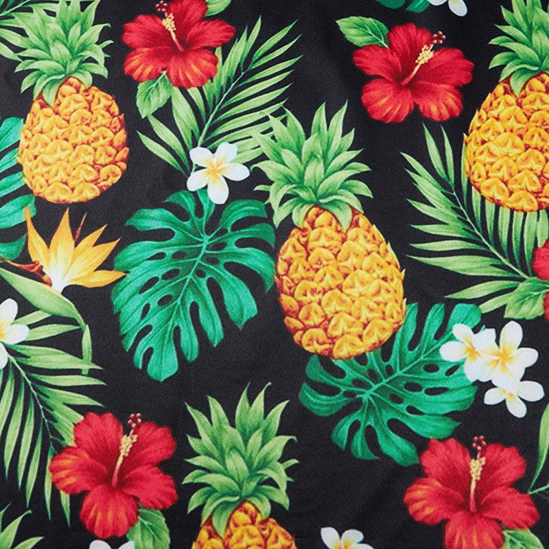 Pineapple Floral Funny Hawaiian Shirt