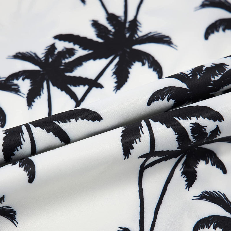 Palm Tree White Funny Hawaiian Shirt