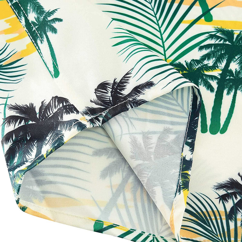 Palm Tree Leaf Novelty Hawaiian Shirt