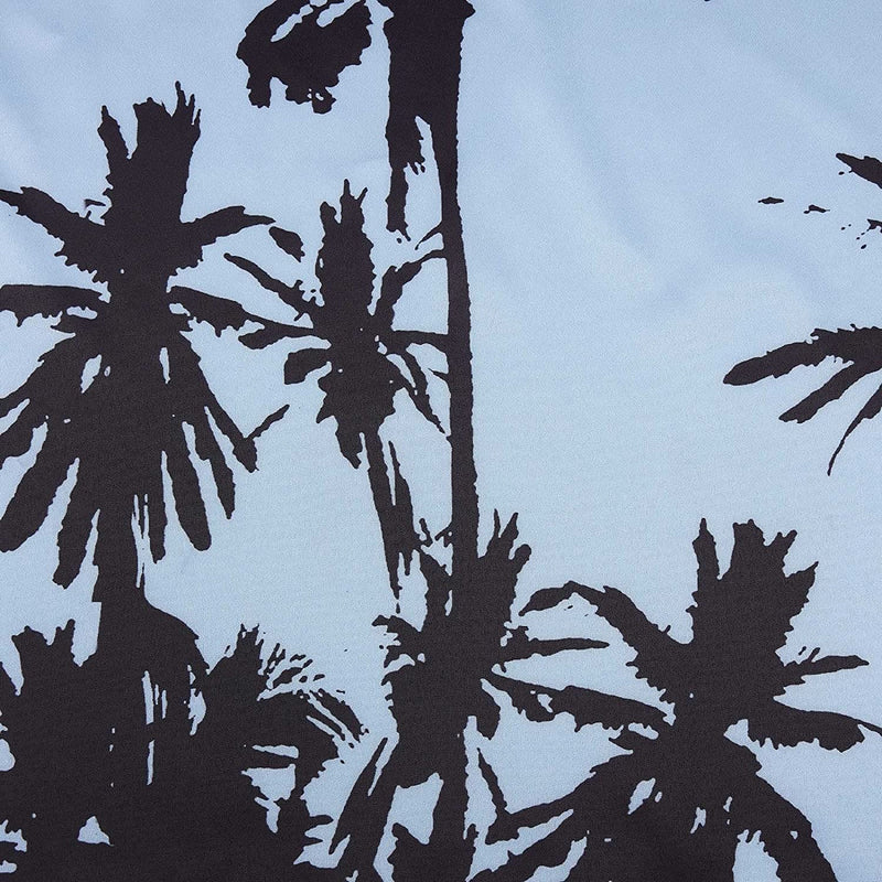 Palm Tree Light Blue Funny Hawaiian Shirt