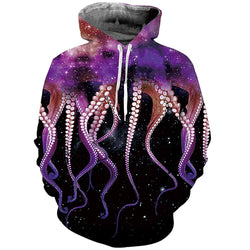 Purple Octopus Hoodie