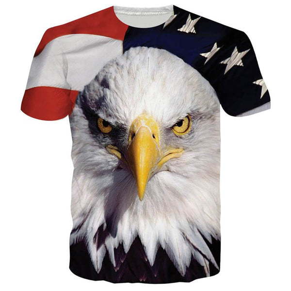 American Flag Eagle Funny T Shirt