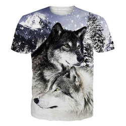 Couple Wolf Funny T Shirt