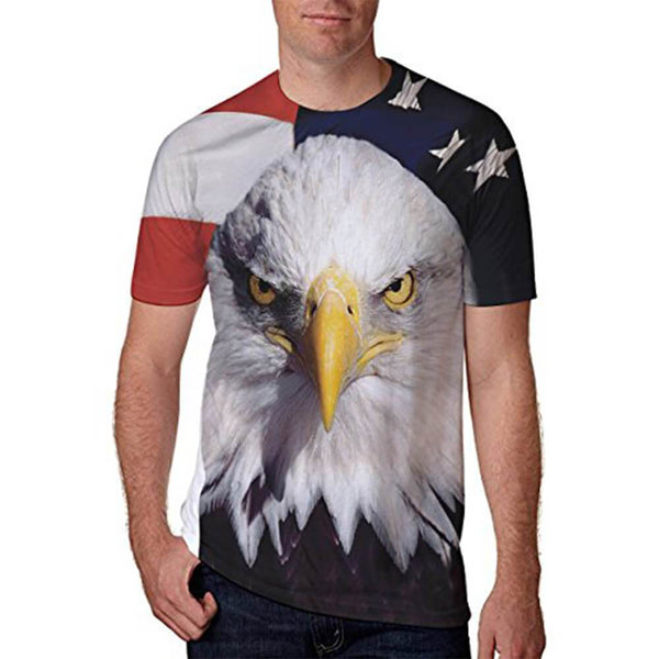 American Flag Eagle Funny T Shirt