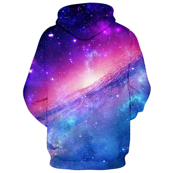 Pink Nebular Galaxy Hoodie