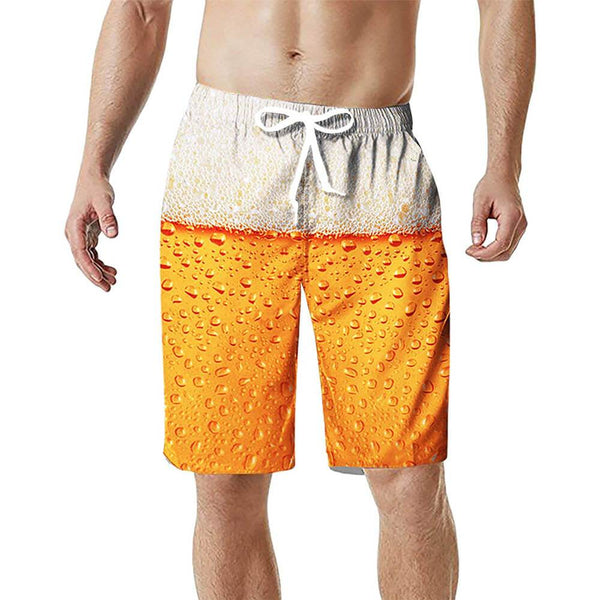 Beer Funny Swim Trunks