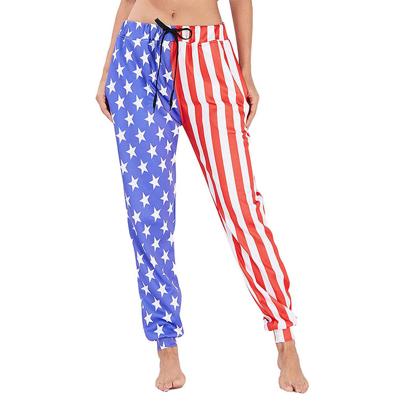 Funny American Flag Joggers