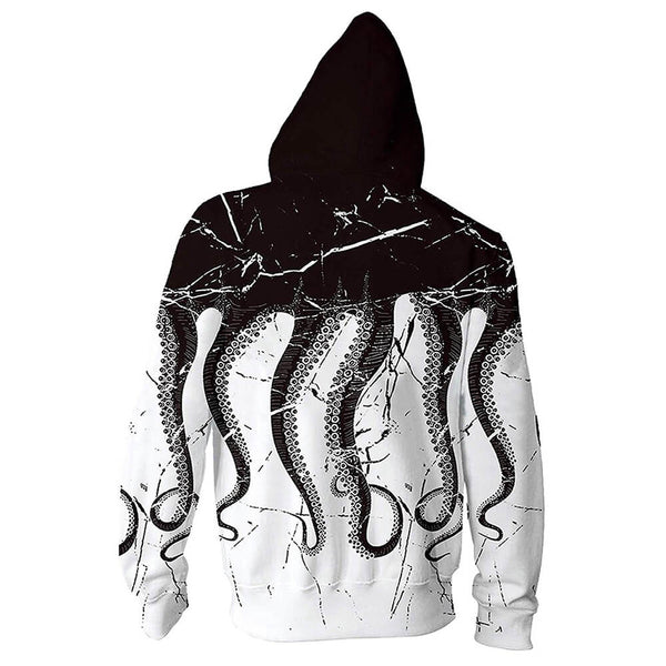 Black & White Octopus Jacket
