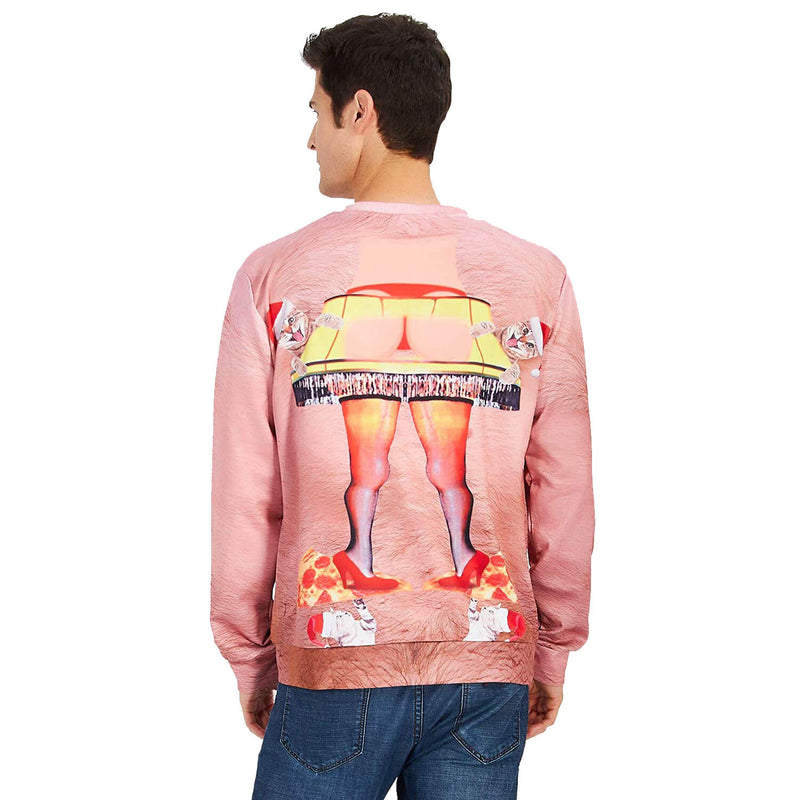 Funny Butt Lamp Ugly Christmas Sweater