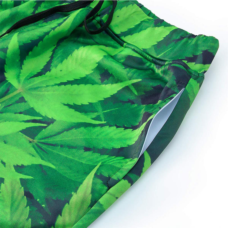 Graphic Weed Funny Joggers