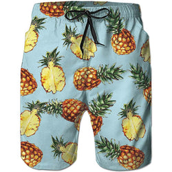 Pineapple Funny Swim Trunks