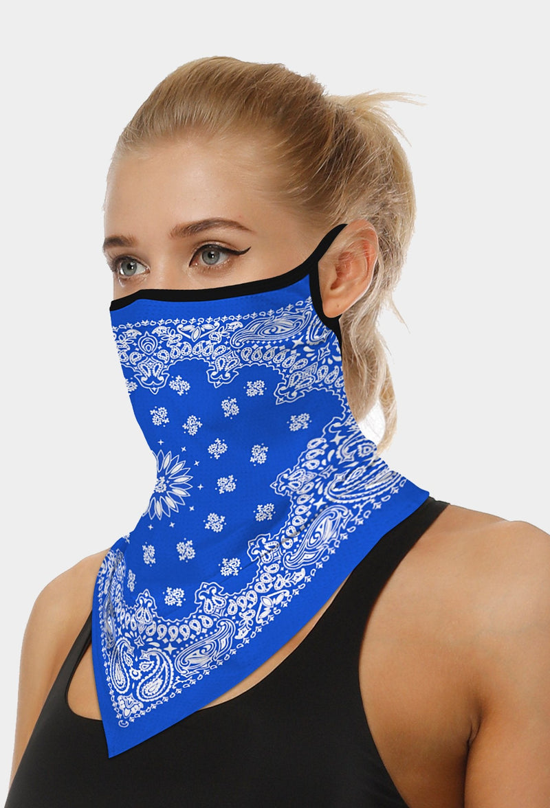 Paisley Face Mask With Earloops