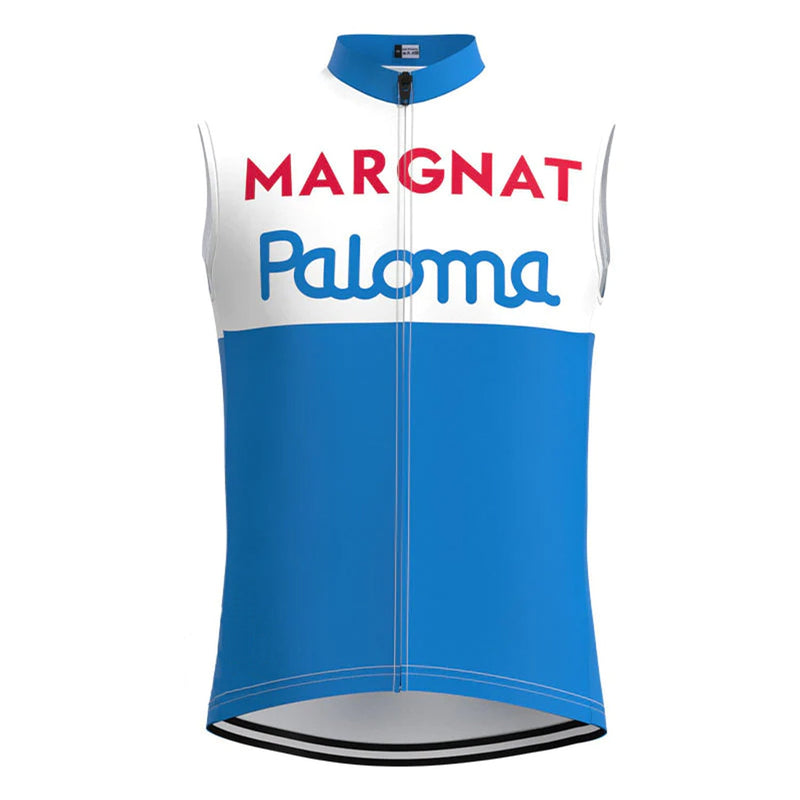 Margnat Blue Retro MTB Cycling Vest