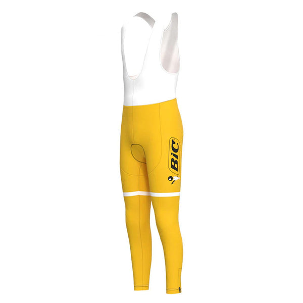 BIC Yellow Retro MTB Bike Pants