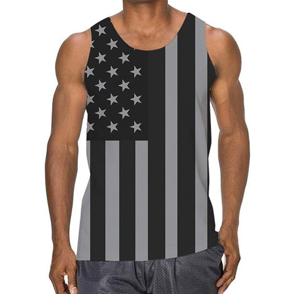 American Flag Funny Tank Top