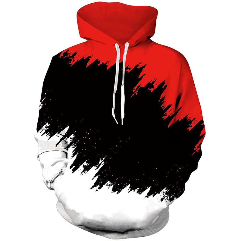 Graffiti Red Funny Hoodie
