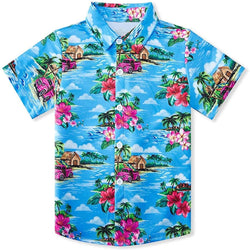 Island Car Funny Toddler Hawaiian Shirt