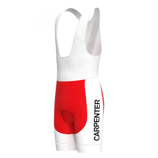 Carpenter Confortluxe Flandria Red Vintage Cycling Bib Shorts