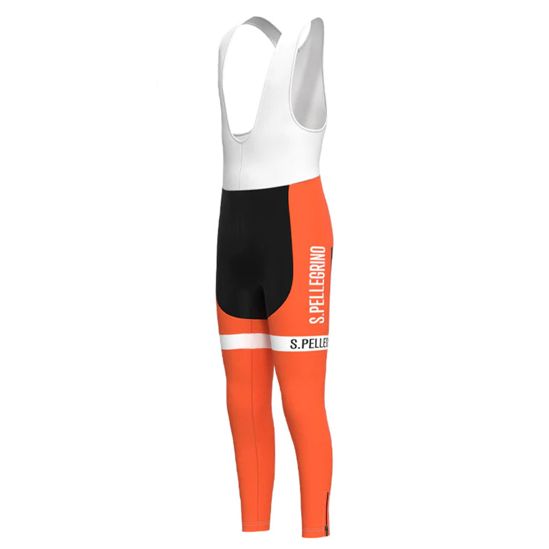 San Pellegrino Orange Retro MTB Bike Pants