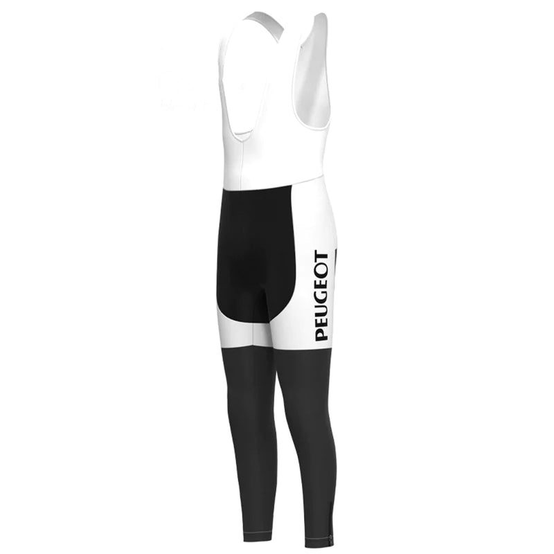 Peugeot Black Retro MTB Bike Pants