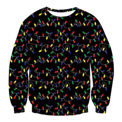 LED Bulb Ugly Christmas Sweater