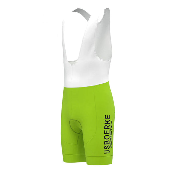 IJsboerke Green Vintage Cycling Bib Shorts