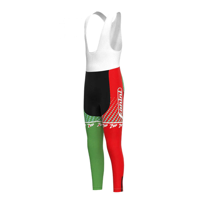Fanini Seven Up Green Long Sleeve Cycling Jersey Matching Set