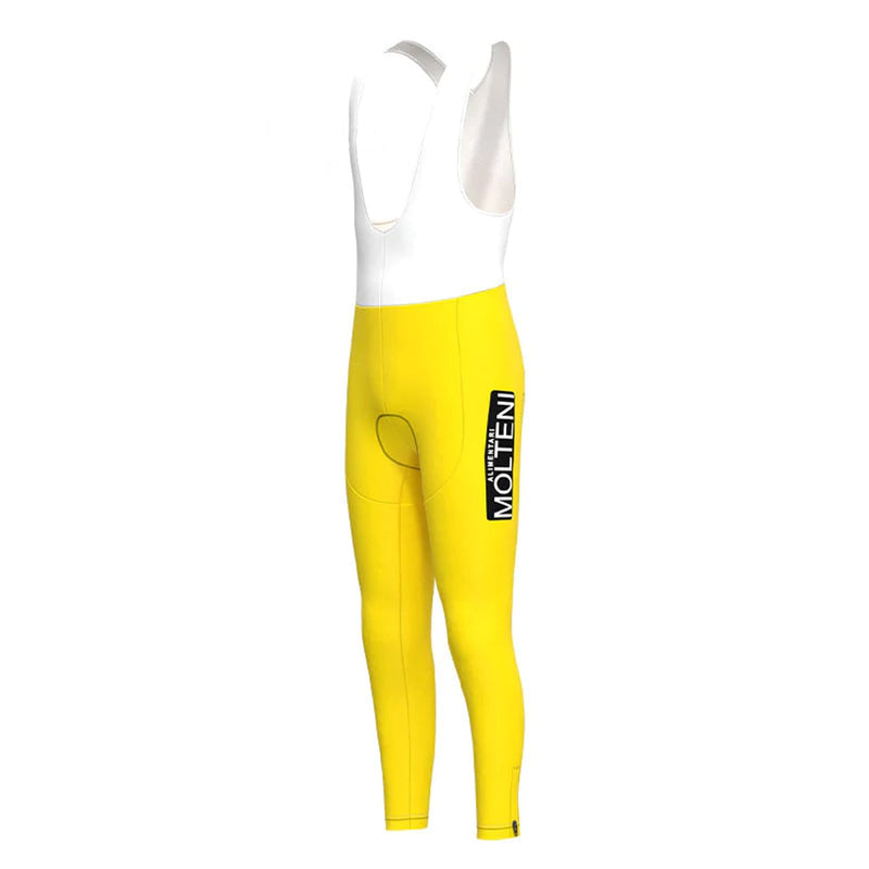 Molteni Yellow Retro MTB Bike Pants